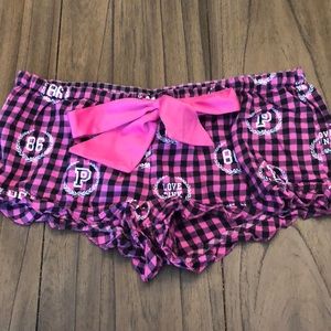 PINK Victoria’s Secret Sleep Shorts, Size Large
